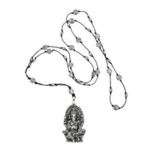 Load image into Gallery viewer, Silver Ganesh Necklace - Down To Earth
