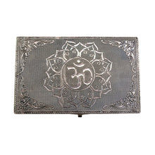 Load image into Gallery viewer, "Top-down view of a Silver OM Box on a white background," - Down to Earth.

