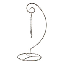 Load image into Gallery viewer, Sphere Holder silver with chain on a white background - Down To Earth
