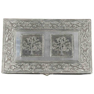 Silver Tree of Life Box - Down To Earth