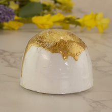 Load image into Gallery viewer, Solar Chakra Bath Bomb on a style background - Down To Earth

