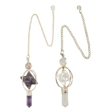 Load image into Gallery viewer, Spinning Merkaba Pendulum group photo displayed on a white background - Down To Earth
