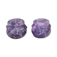 Load image into Gallery viewer, Amethyst Crystal Honey Pot Statue - Down to Earth

