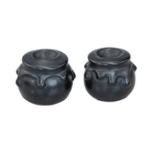 Load image into Gallery viewer, Black Obsidian Crystal Honey Pot Statue - Down to Earth

