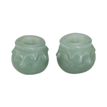 Load image into Gallery viewer, Green Aventurine Crystal Honey Pot Statue - Down to Earth
