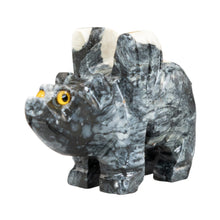 Load image into Gallery viewer, Pig stone animal on a white background - Down to Earth
