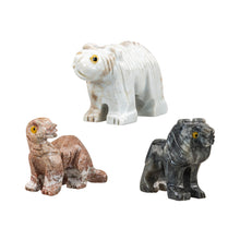 Load image into Gallery viewer, Stone Animal Spirit Guide on a white background group photo - Down to Earth
