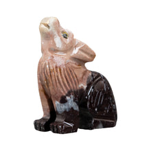 Load image into Gallery viewer, Wolf stone animal on a white background - Down to Earth
