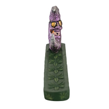 Load image into Gallery viewer, Stoner Moon Incense Burner front facing on a white background - Down To Earth
