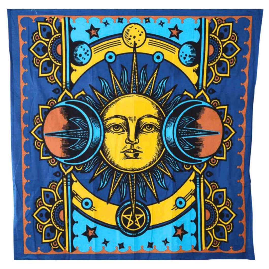 Sun & Moon Altar Cloth - Down To Earth