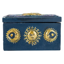 Load image into Gallery viewer, Sun &amp; Moon Tarot Card Box on a white background width side angle - Down to Earth
