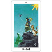 Load image into Gallery viewer, Sun and Moon Tarot Deck The Fool Card - Down To Earth
