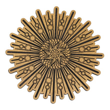 Load image into Gallery viewer, Sunburst Crystal Grid front facing on a white background - Down To Earth
