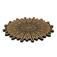 Load image into Gallery viewer, Sunburst Crystal Grid angled on a white background - Down To Earth
