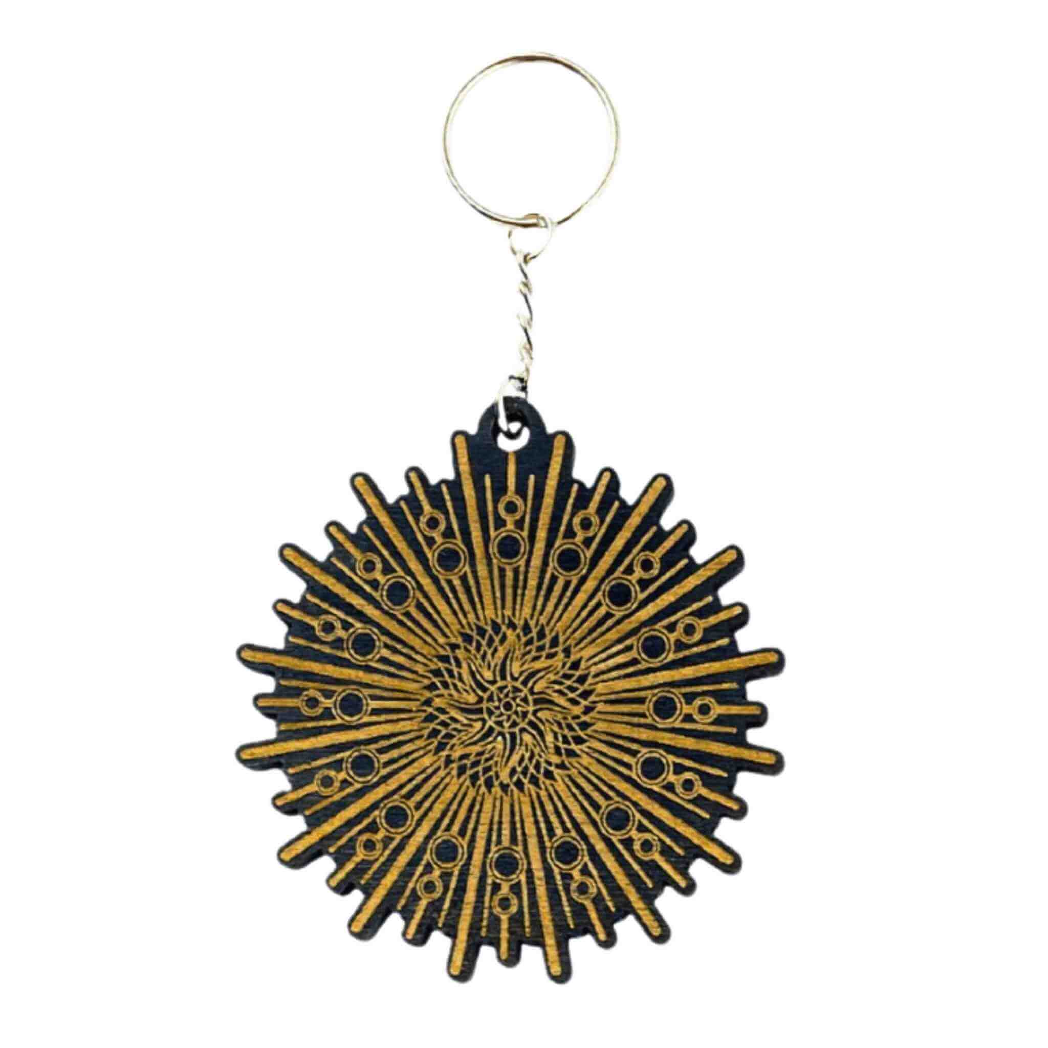 Portable Power: Crystal Grid Keychain – Down To Earth