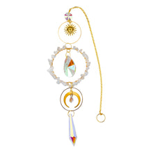 Load image into Gallery viewer, Suncatcher Black Opalite studio photo - Down to Earth
