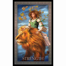 Load image into Gallery viewer, Tarot Grand Luxe Deck Strength Card - Down To Earth
