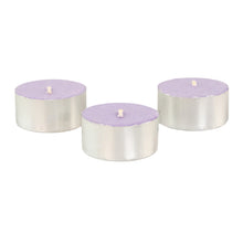 Load image into Gallery viewer, Tea Light Candles Purple group photo on a white background - Down To Earth
