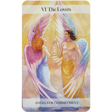 Load image into Gallery viewer, The Angel Tarot Deck The Lovers Card - Down To Earth
