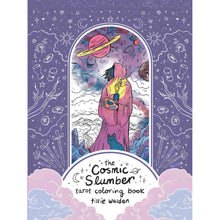 Load image into Gallery viewer, The Cosmic Slumber Tarot Coloring Book by Tillie Walden Cover - Down To Earth
