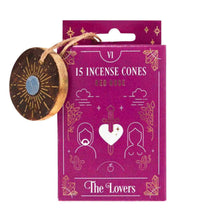 Load image into Gallery viewer, The Lovers Red Rose Scent Incense Cones - Down To Earth
