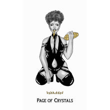 Load image into Gallery viewer, The Macabre Tarot Deck Page of Crystals Card - Down To Earth
