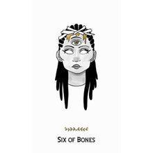 Load image into Gallery viewer, The Macabre Tarot Deck Six of Bones Card - Down To Earth
