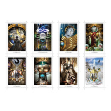 Load image into Gallery viewer, The Steam Punk Tarot card decks on a white background - Down To Earth
