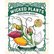 Load image into Gallery viewer, The Wicked Plants Coloring Book by Amy Stewart Cover - Down To Earth
