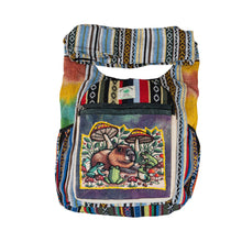 Load image into Gallery viewer, ThreadHeads Capybara Patchwork Shoulder Bag front - Down to Earth
