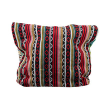 Load image into Gallery viewer, ThreadHeads Mushroom Razer-Cut Patchwork Sling Bag back - Down to Earth
