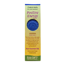 Load image into Gallery viewer, Throat Chakra Energy Wax Melts: Positive Energy - Down to Earth
