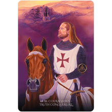 Load image into Gallery viewer, Through the Eyes of the Soul Oracle Deck Be Courageous Card - Down To Earth
