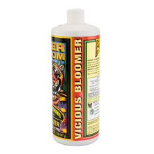 Load image into Gallery viewer, Tiger Bloom Liquid Plant Food side of the bottle displayed on a white background - Down to Earth
