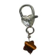 Tiger's Eye Crystal Pet Pendant - Down To Earth
