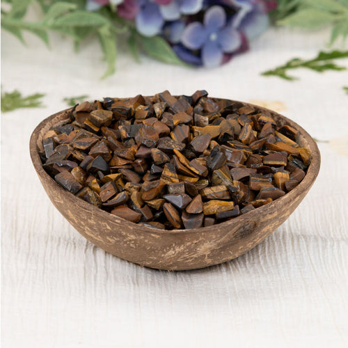 Tiger's Eye Crystal Chips - Down to Earth