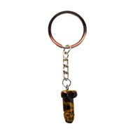 Tigers Eye Crystal Phallus Keychain - Down To Earth