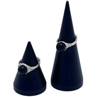 Tourmaline Wire Wrapped Rings - Down To Earth