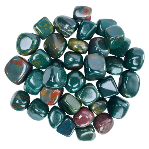 Tumbled Bloodstone Crystals - Down To Earth