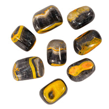 Load image into Gallery viewer, Tumbled Bumblebee Jasper Crystals - Down to Earth
