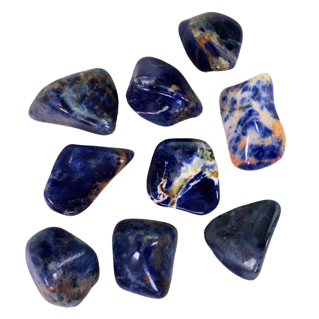 Tumbled Sodalite Crystals - Down To Earth
