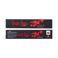 Load image into Gallery viewer, Vampire Blood Incense Sticks box front and back - Down to Earth 
