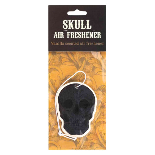 Vanilla Skull Air Freshener in Package - Down To Earth