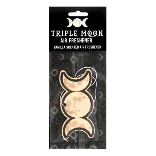 Vanilla Triple Moon Air Freshener in Package - Down To Earth