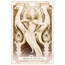 Load image into Gallery viewer, White Light Oracle Queen of the Nagas Card - Down To Earth
