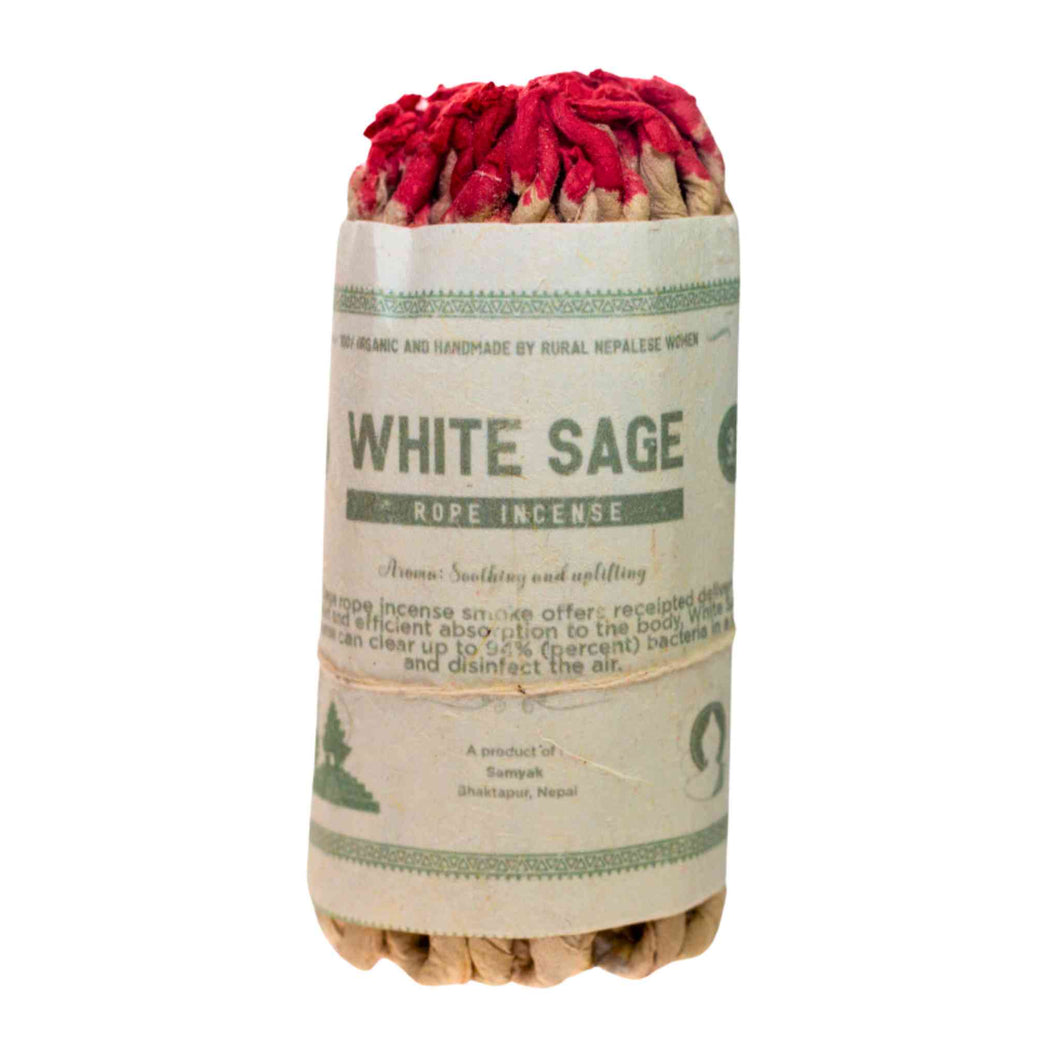 White Sage Rope Incense - Down to Earth