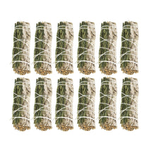 Load image into Gallery viewer, White Sage with Rosemary 12ct on a white background - Down To Earth
