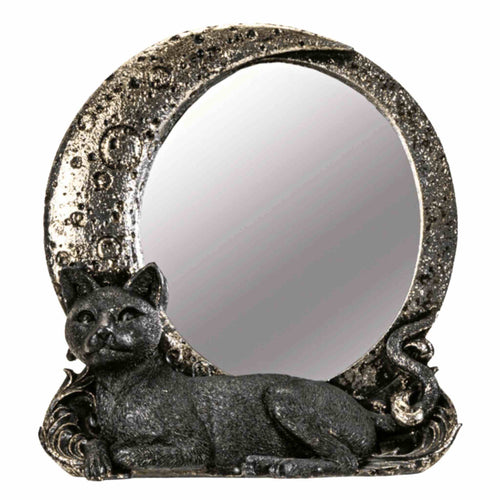 Wholesale Cat on Moon Mirror - Down To Earth