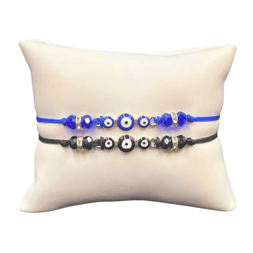 Evil Eye Corded Bracelets - Down To Earth