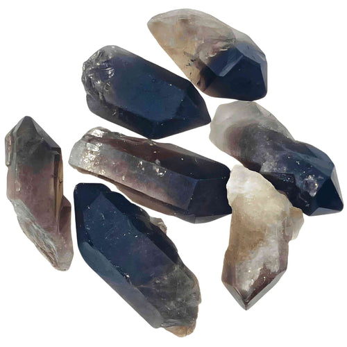 Wholesale 1lb Smoky Quartz Points - Down To Earth